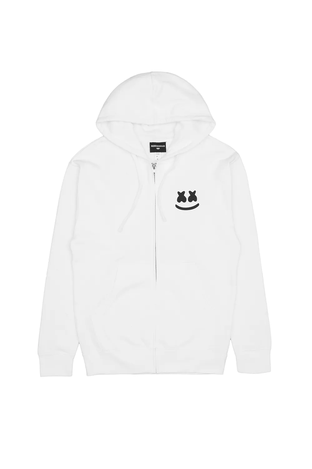 Smile Crest Zip-Up Hoodie