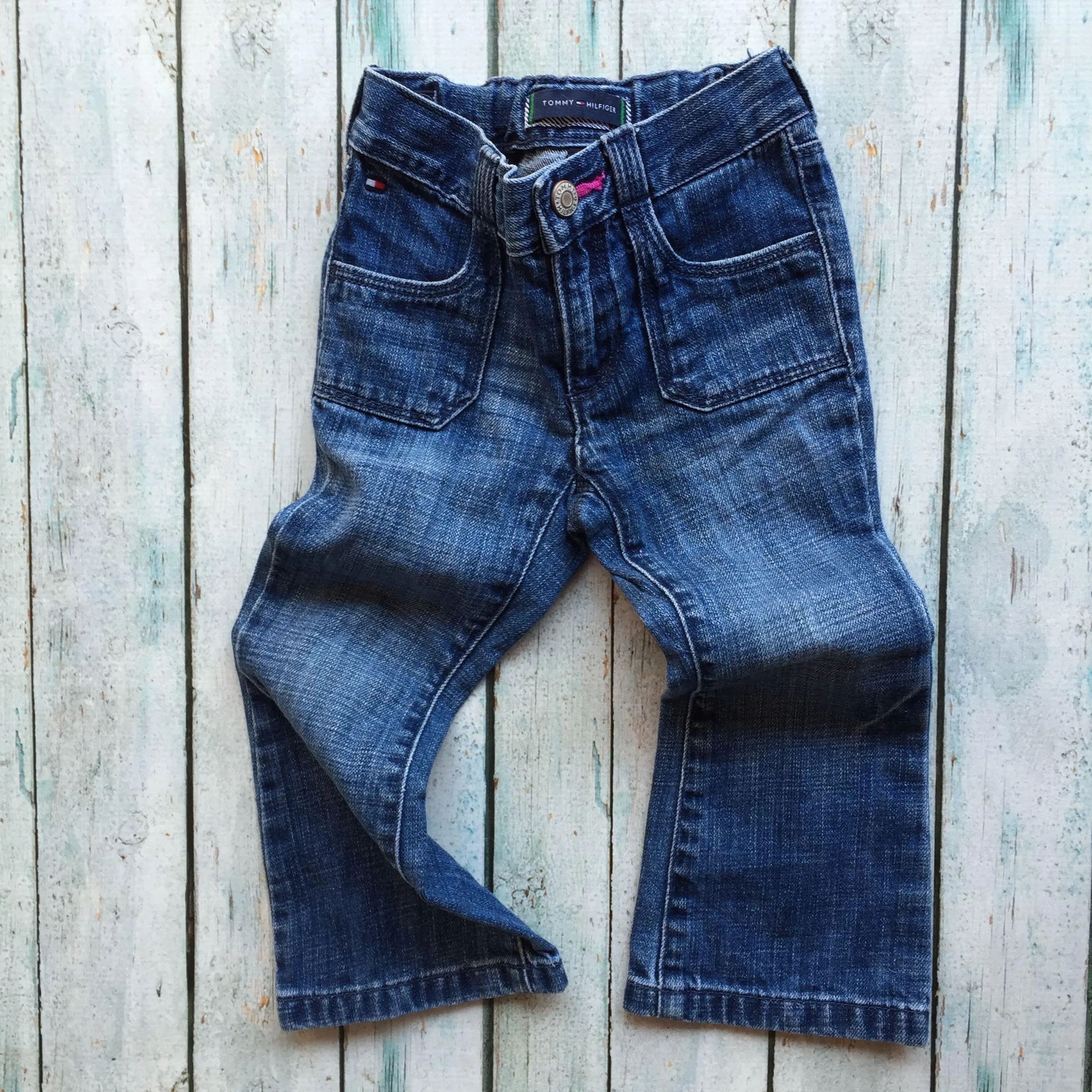 Tommy Hilfiger Girls Denim Jeans - Size 2T