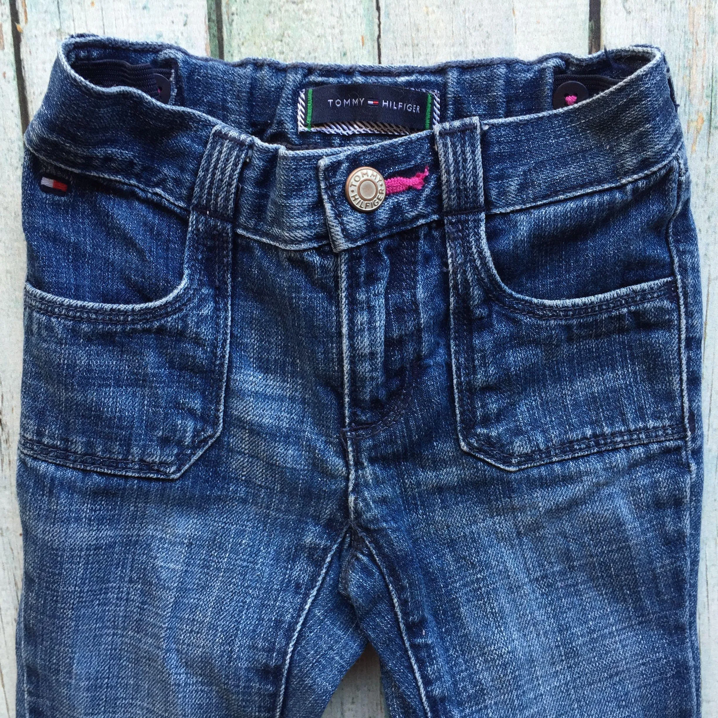 Tommy Hilfiger Girls Denim Jeans - Size 2T