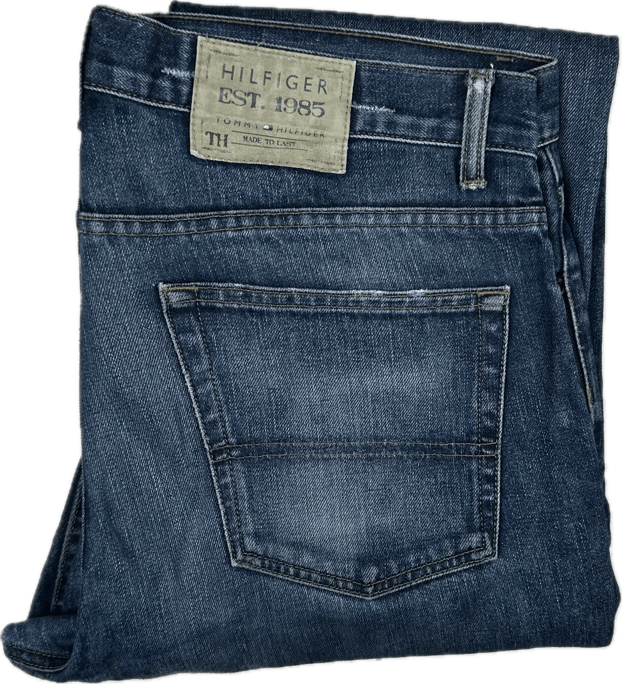 Tommy Hilfiger Mens 'Bootcut' Fit Classic Jeans  -Size 36